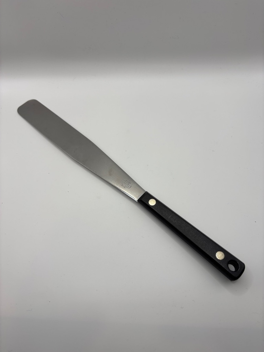 Spatula Turner - Black Stainless Steel Palette Knife